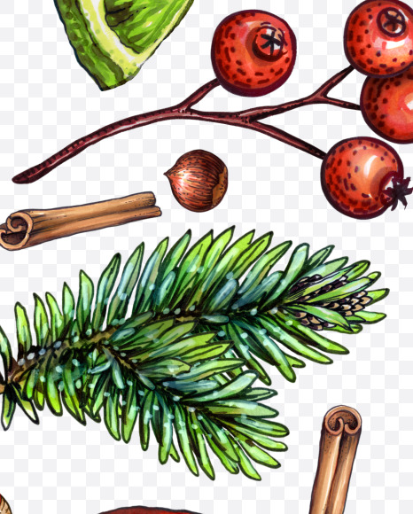 7 from XmasFont on Yellow Images Creative Fonts - S43216