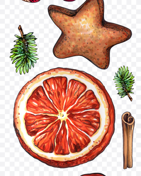 % from XmasFont on Yellow Images Creative Fonts - S43226