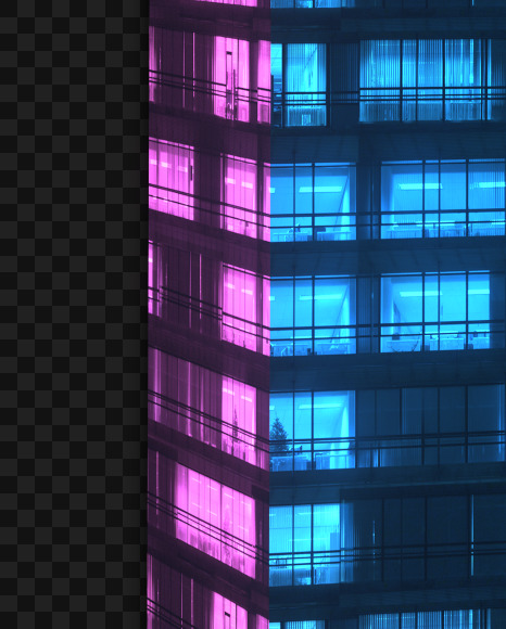 NeonCity P from Neon City Font on Yellow Images Creative Fonts - S43424