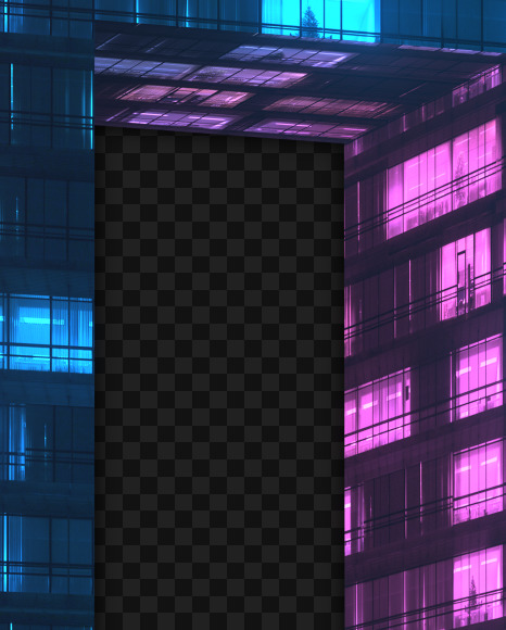 NeonCity R from Neon City Font on Yellow Images Creative Fonts - S43426