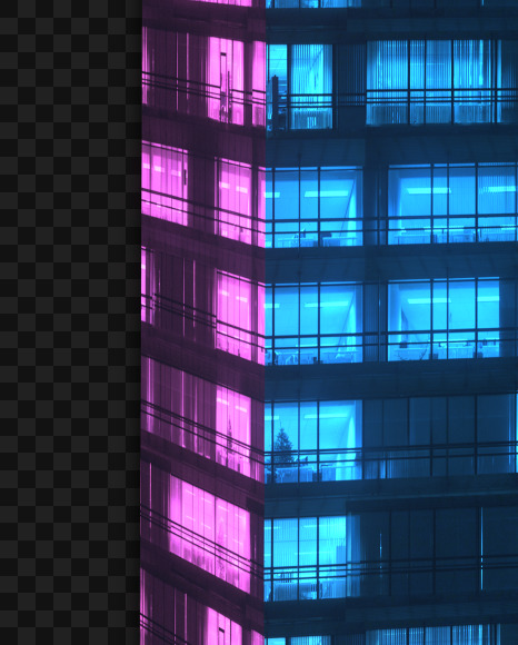NeonCity B from Neon City Font on Yellow Images Creative Fonts - S43410