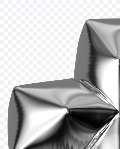 symbols from Silver Balloon Font on Yellow Images Creative Fonts - S43579