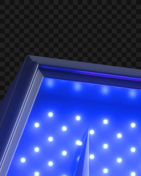 4 from Violet Neon LED on Yellow Images Creative Fonts - S43796