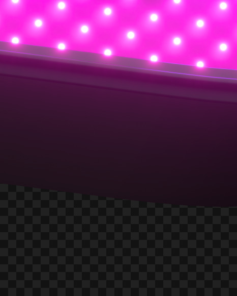 Letter D from Violet Neon LED on Yellow Images Creative Fonts - S43770