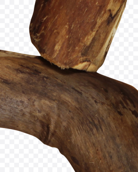 Letter Q from Craft wood Font on Yellow Images Creative Fonts - S43963