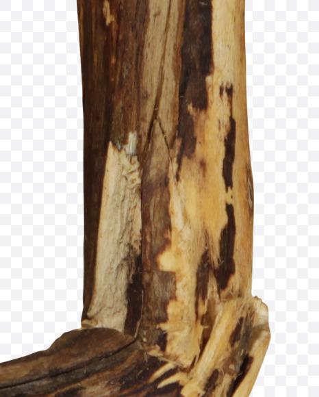 Letter U from Craft wood Font on Yellow Images Creative Fonts - S43967