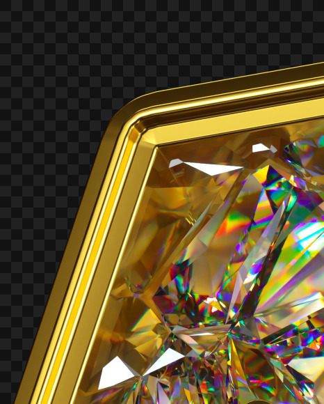 4 from Shine like a diamond Font on Yellow Images Creative Fonts - S44233