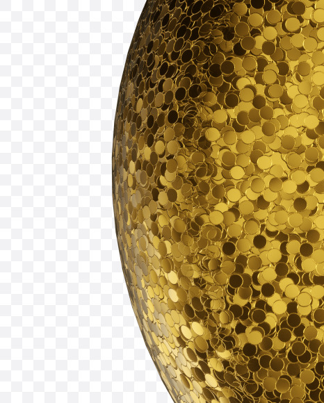 8 from Golden glitter Font on Yellow Images Creative Fonts - S44283