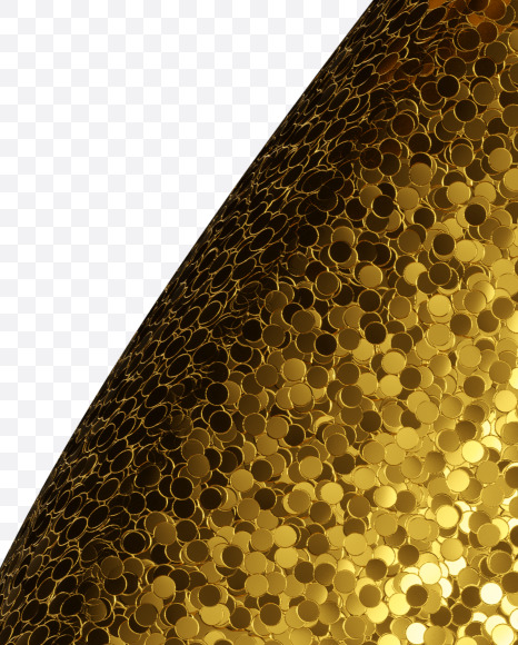 7 from Golden glitter Font on Yellow Images Creative Fonts - S44282