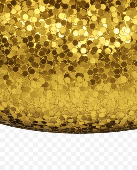 5 from Golden glitter Font on Yellow Images Creative Fonts - S44280