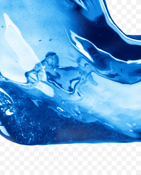 O uppercase from Water alphabet on Yellow Images Creative Fonts - S44370