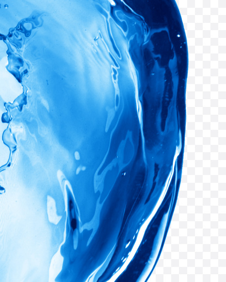 6 from Water alphabet on Yellow Images Creative Fonts - S44413
