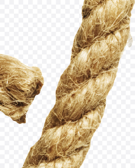 Letter T from Rope alphabet on Yellow Images Creative Fonts - S44438