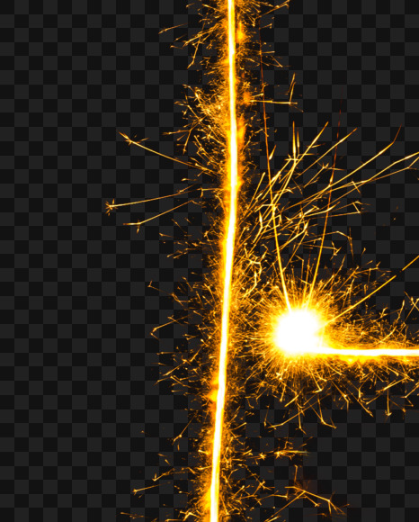 p-lower from Sparkler alphabet on Yellow Images Creative Fonts - S44629