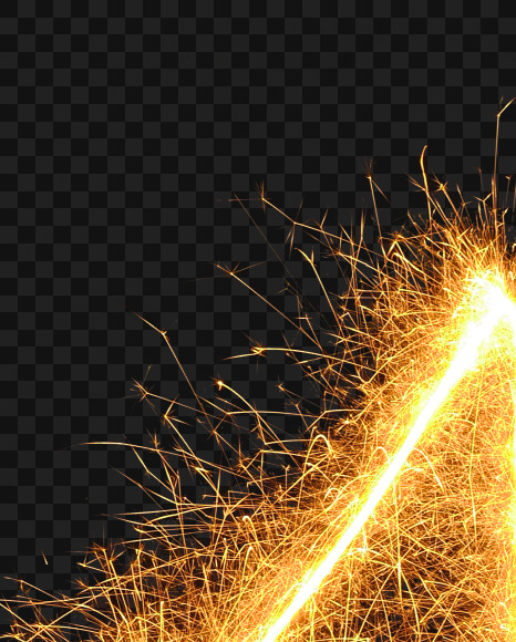 1 from Sparkler alphabet on Yellow Images Creative Fonts - S44579