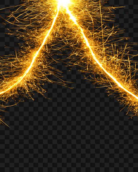 x-lower from Sparkler alphabet on Yellow Images Creative Fonts - S44637