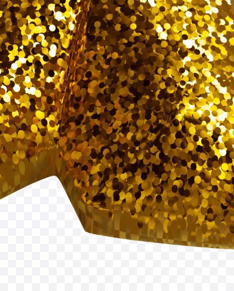 & from Gold glitter font on Yellow Images Creative Fonts - S44682