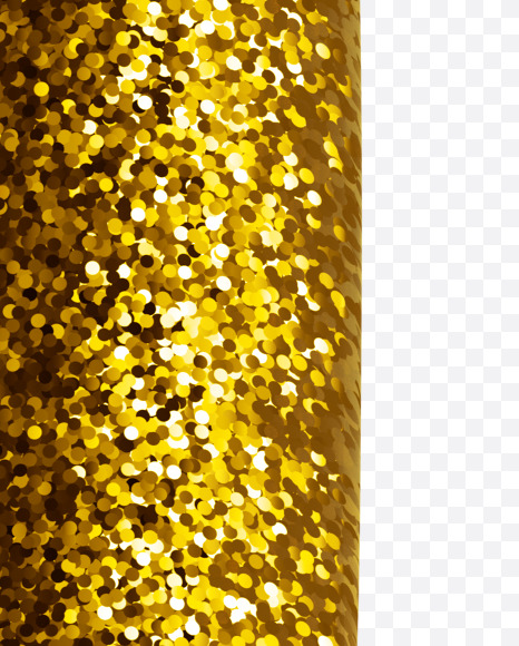 4 from Gold glitter font on Yellow Images Creative Fonts - S44670