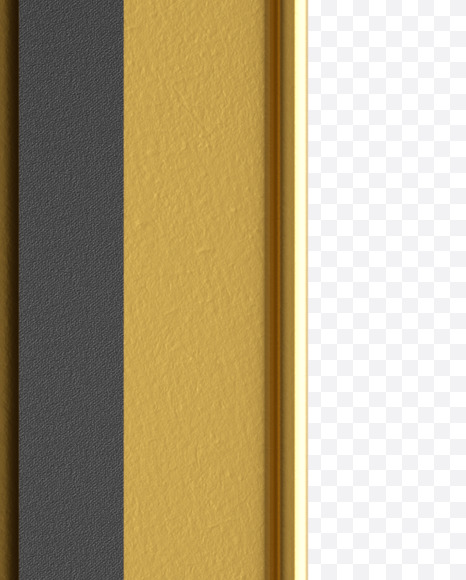 Letter T from Golden gift box Font on Yellow Images Creative Fonts - S44921