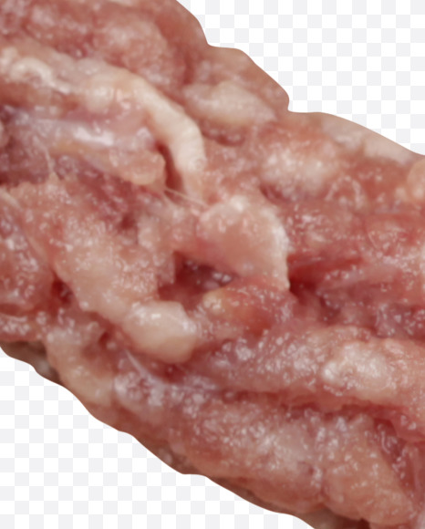 Letter S from Chopped Meat Font on Yellow Images Creative Fonts - S45459