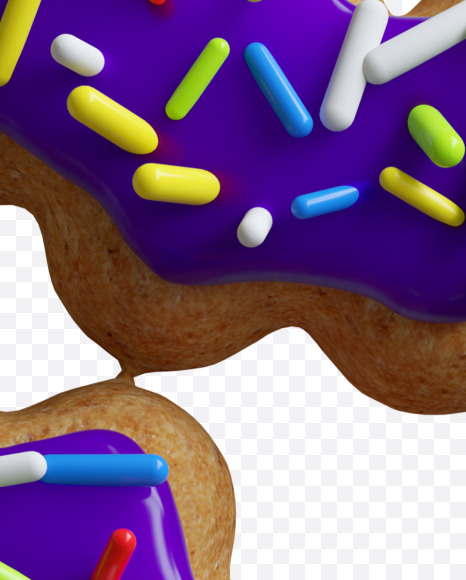 9 from ABC Cookie on Yellow Images Creative Fonts - S45779