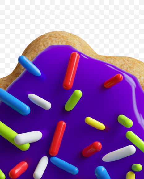 Letter a from ABC Cookie on Yellow Images Creative Fonts - S45745