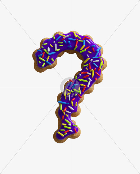 ? from ABC Cookie on Yellow Images Creative Fonts - S45782