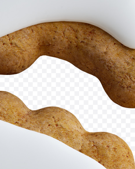 s lowercase from Funny cookies alphabet on Yellow Images Creative Fonts - S46036