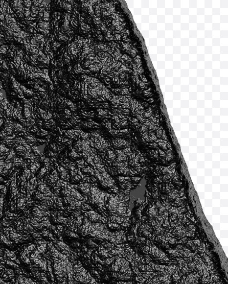 A uppercase from Black stone alphabet on Yellow Images Creative Fonts - S46357