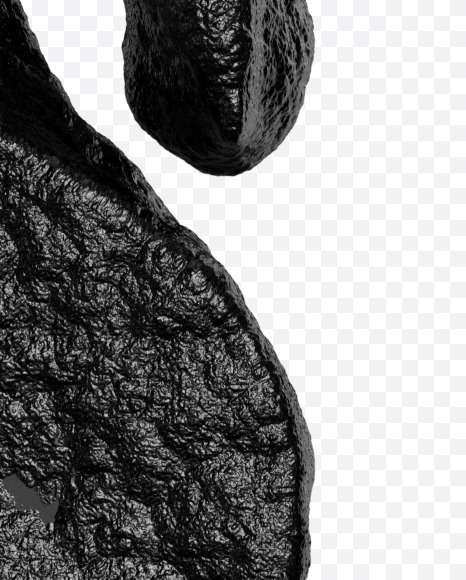 s lowercase from Black stone alphabet on Yellow Images Creative Fonts - S46401