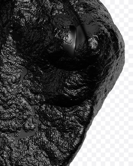 % from Black stone alphabet on Yellow Images Creative Fonts - S46421