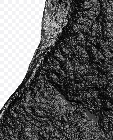 Z uppercase from Black stone alphabet on Yellow Images Creative Fonts - S46382