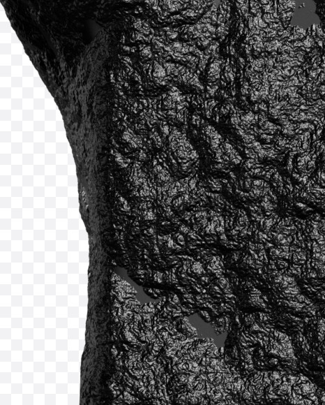 u lowercase from Black stone alphabet on Yellow Images Creative Fonts - S46403