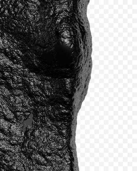 f lowercase from Black stone alphabet on Yellow Images Creative Fonts - S46388