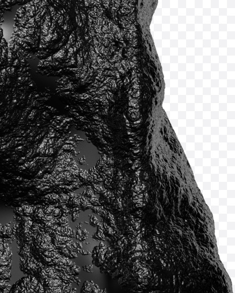 9 from Black stone alphabet on Yellow Images Creative Fonts - S46417