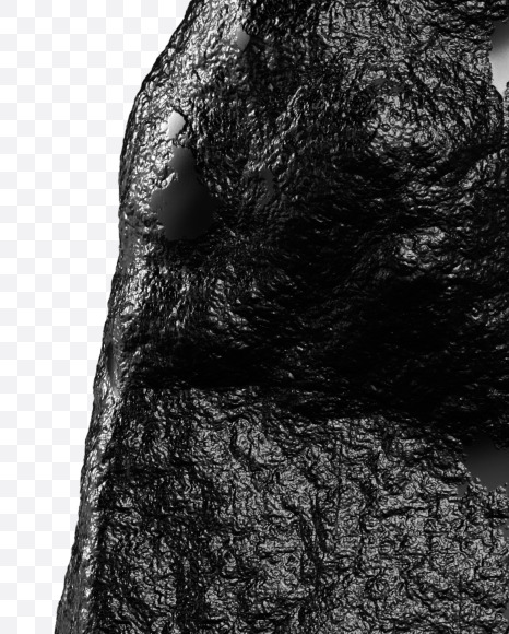 C uppercase from Black stone alphabet on Yellow Images Creative Fonts - S46359