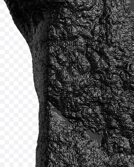 n lowercase from Black stone alphabet on Yellow Images Creative Fonts - S46396