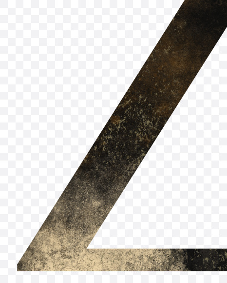 uppercase grunge letter Z with broken gold part from Dark grunge alphabet with broken gold part on Yellow Images Creative Fonts - S46525