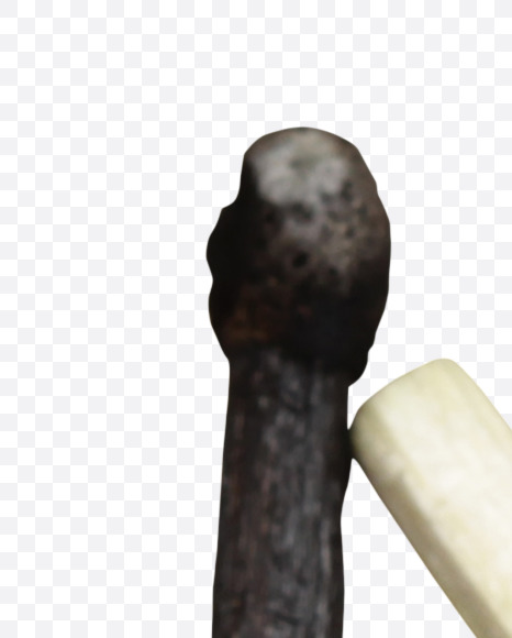 Letter M from Matches Font on Yellow Images Creative Fonts - S46612