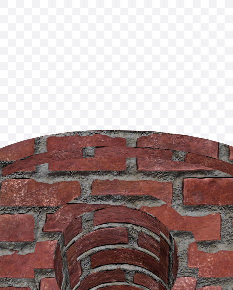 8 from BRICK ALPHABET SET on Yellow Images Creative Fonts - S46670