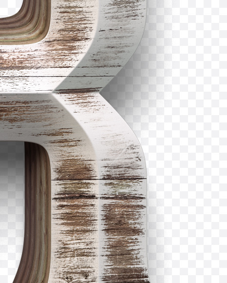 Letter-X from Oak Lumber on Yellow Images Creative Fonts - S47474