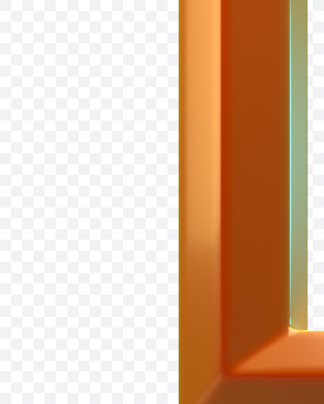 Letter L from Edged font on Yellow Images Creative Fonts - S48036