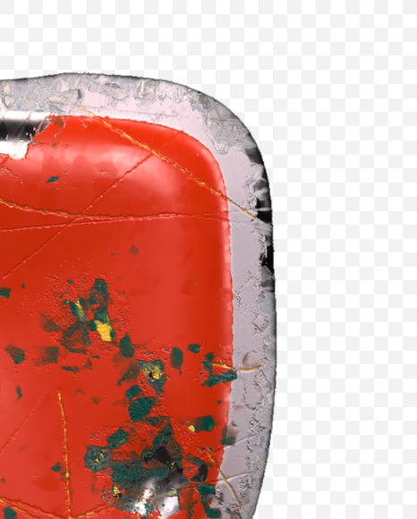 ; from Red brushed metal alphabet on Yellow Images Creative Fonts - S48328