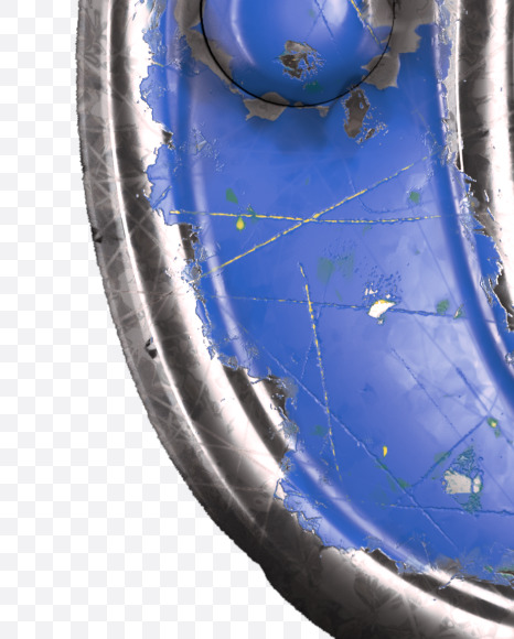 % from Blue brushed metal Alphabet on Yellow Images Creative Fonts - S48579