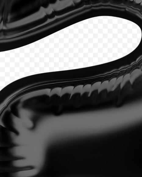 3 from Black Foil Balloons Font on Yellow Images Creative Fonts - S48950