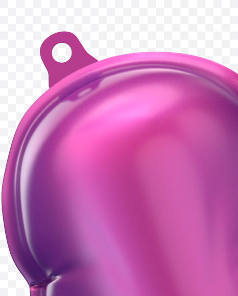Letter w from Violet Foil Balloons Font on Yellow Images Creative Fonts - S49184