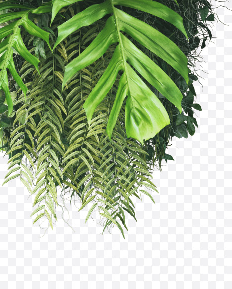 W uppercase from Vertical Garden Font on Yellow Images Creative Fonts - S49495