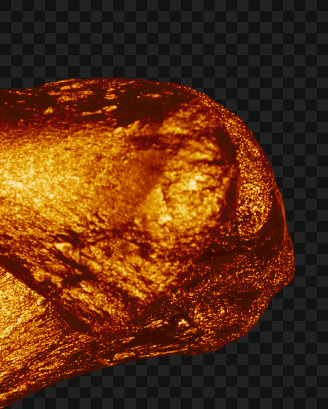 ? from Golden bones alphabet on Yellow Images Creative Fonts - S49593