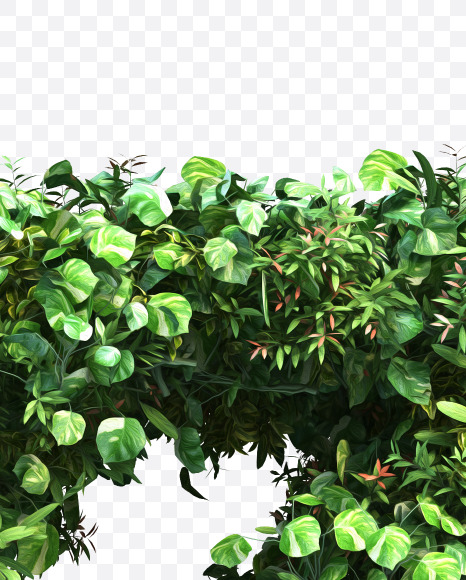 green_plant_lowercase_z from Vertical Garden Font Set 2 on Yellow Images Creative Fonts - S49768