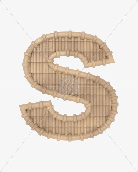 s-lowercase from Roofing fonts on Yellow Images Creative Fonts - S49797